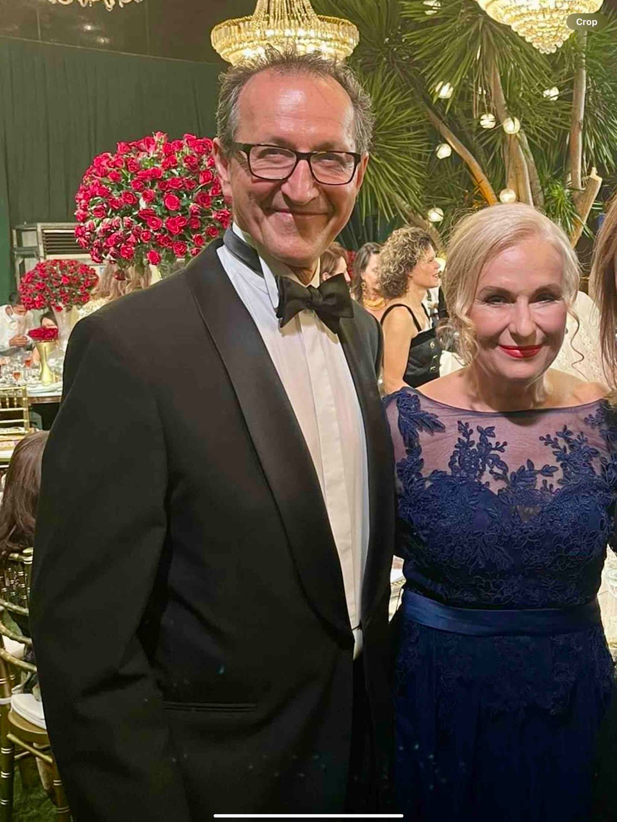 AustriaN Ambassador Johann and wife Roswitha Brieger.